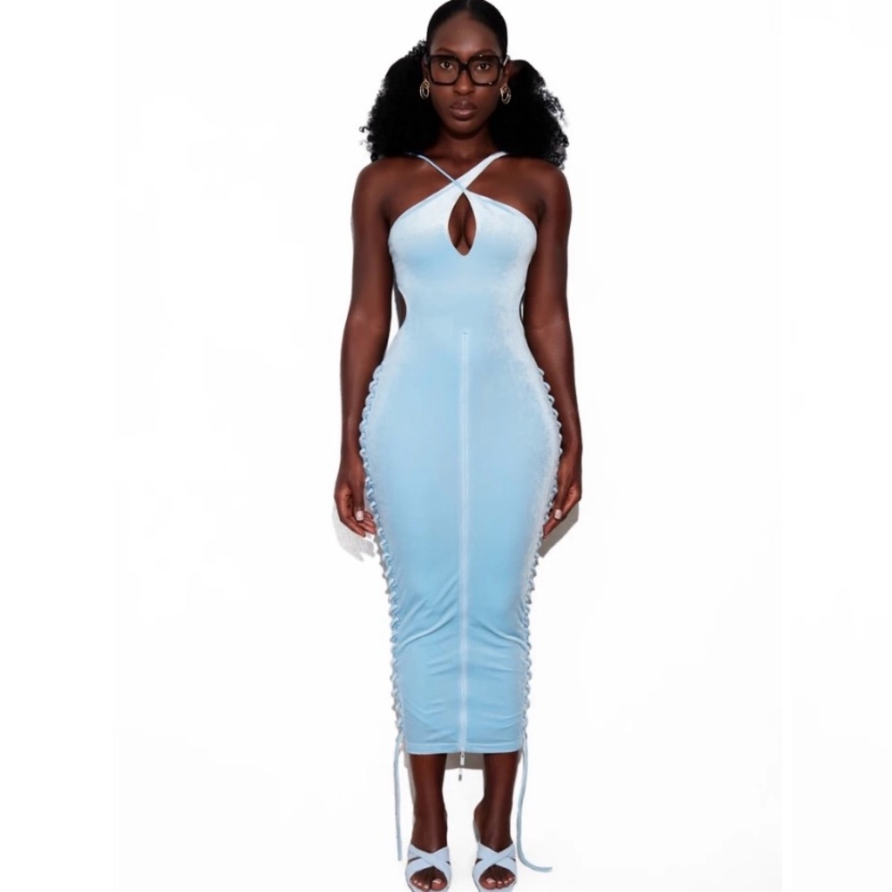 BBXBRAND Ice Velvet Maxi